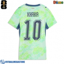 Fotballdrakt Dame Sveits Granit Xhaka #10 Bortedrakt VM 2026 Kortermet